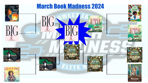 bracket showing Big by Vashti Harrison as the Winner